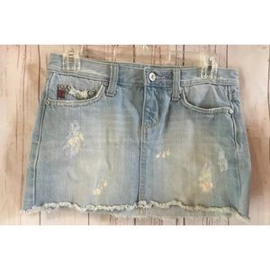MISS ME Denim Skirt Womens